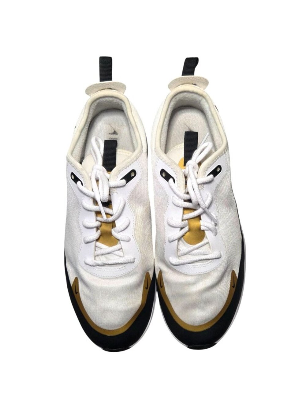 Nike Air Max Dia Womens Athletic Shoes Size 9 Ivory and Black Summit Lifted with